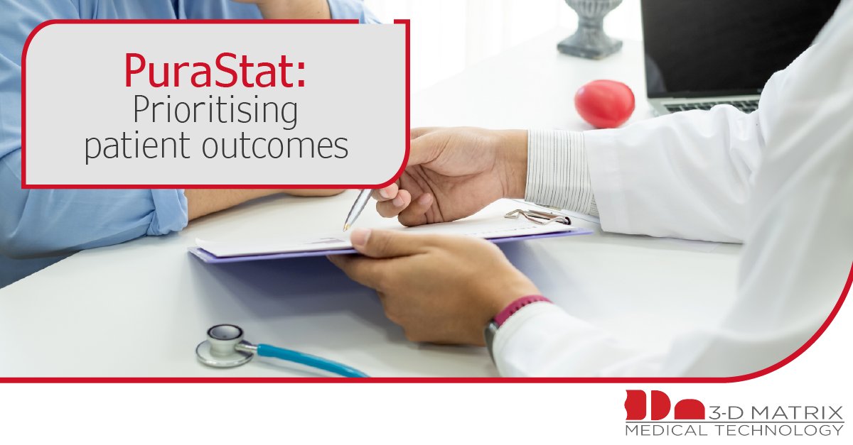 3dm_emea's tweet photo. We understand how much your #patients matter to you, which is why our #PeptideTechnology is developed to support your #GIProcedures, manage #bleeding complications safely, and enhance #PatientOutcomes. Want to learn more about #PuraStat? Reach out to us: https://t.co/8cZ2ukbPbV https://t.co/JTC9yDoYrt