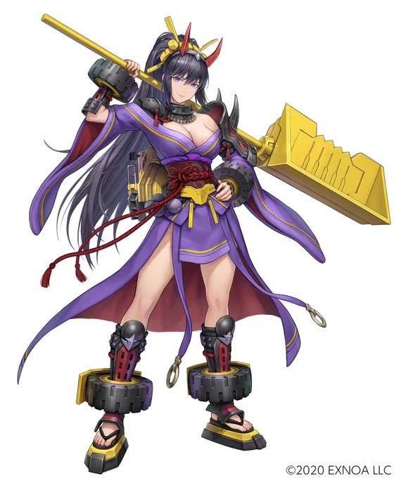 『毎日こつこつ俺タワー』() にて建姫「ホイールドーザー(亜種)【鬼】」を描かせて頂きました。どうぞ宜しくお願い致します!#毎日こつこつ #俺タワー 