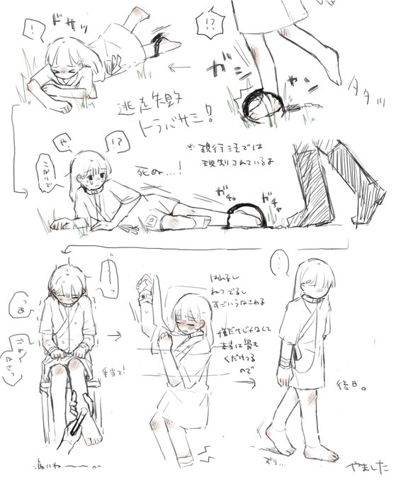 血がでてないやつもおいておくね…… 
⚠️痛がってはいる、やさしくない 