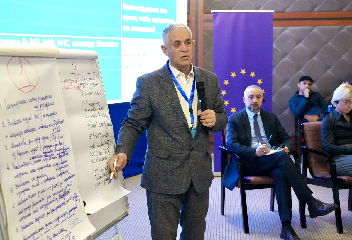 📢 5th Winter School on Health Systems gathered policymakers&amp;experts to strengthen #PrimaryHealthCare in #Tajikistan🇹🇯
✅ Focus on improving #PHC financing &amp; service delivery
✅ Practical discussions on #UHC implementation
✅ Regional knowledge exchange

Proud to lead with 🇪🇺#EU