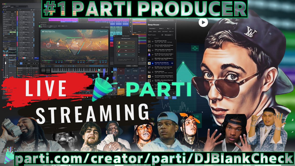 Enigma100x's tweet photo. LIVE now on @jointheparti making some 🔥🔥🔥 Beats tap in drop a follow!!! Hope everyone is having a good morning 😎 #joinparti #music #producer #beats
https://t.co/PAphM3W8hh https://t.co/ptsKxlUmrA