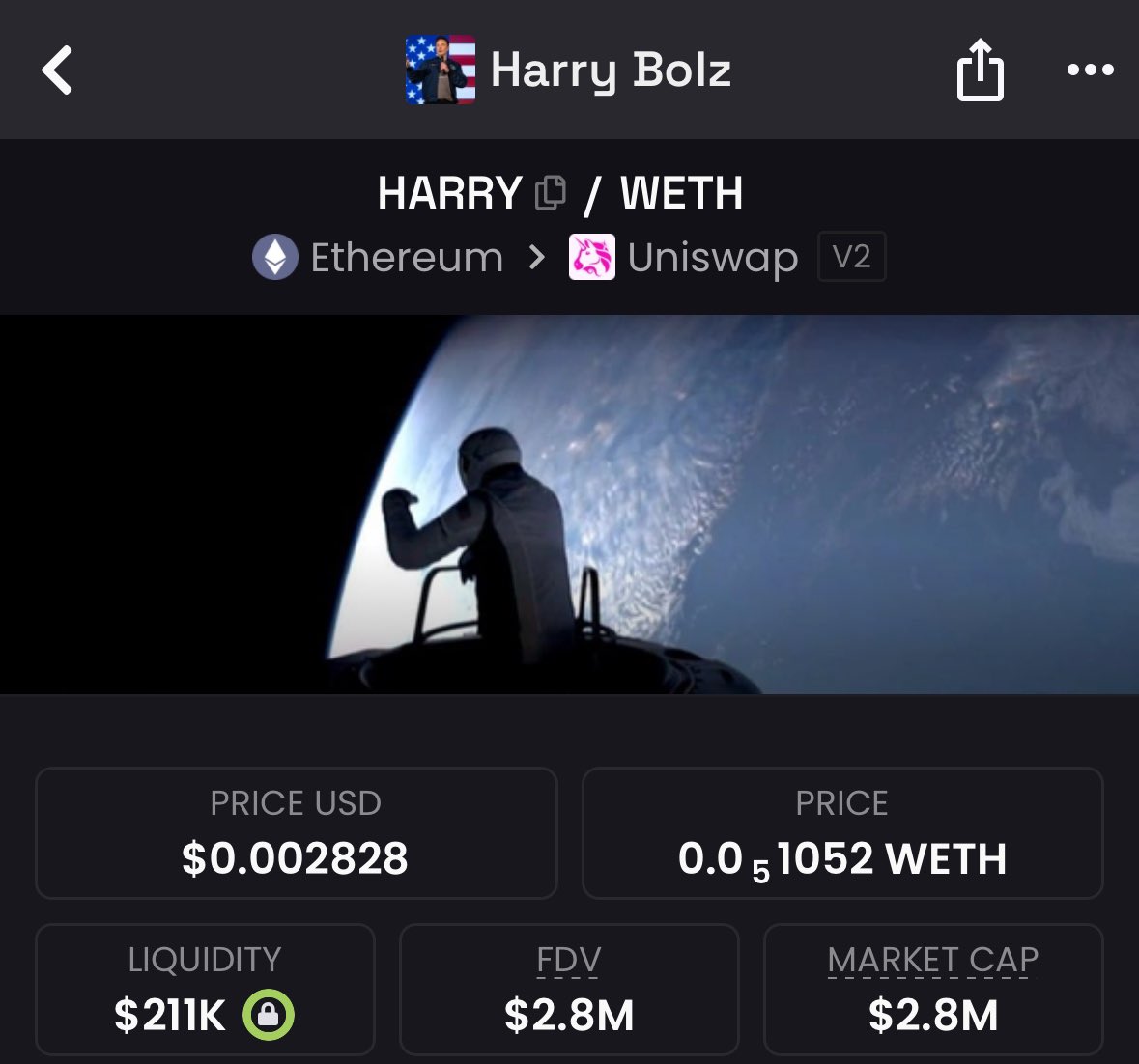 Giyuct's tweet photo. finally, dex paid for $harry

0xf1187276e688b902f667D61345F7241Cf77cb0fa https://t.co/POOSMEMrLa