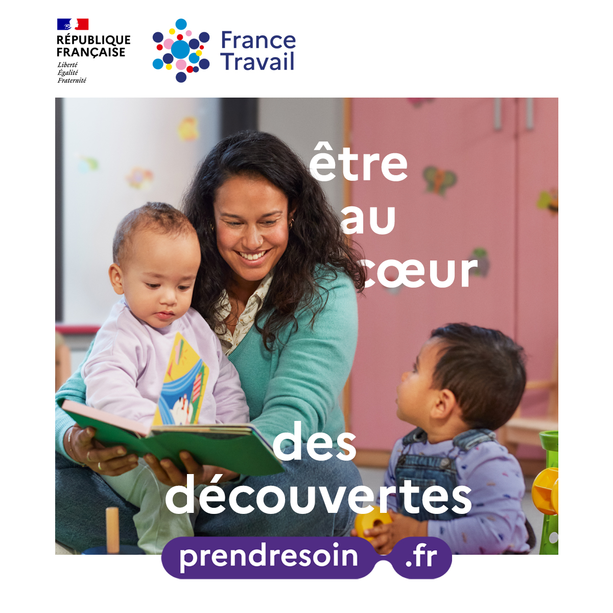 wizbii's tweet photo. Avec https://t.co/2HE9p90wpN de @FranceTravail : découvrez les métiers 𝗱𝘂 𝘀𝗼𝗶𝗻 𝗲𝘁 𝗱𝗲 𝗹'𝗮𝗰𝗰𝗼𝗺𝗽𝗮𝗴𝗻𝗲𝗺𝗲𝗻𝘁 𝘀𝗼𝗰𝗶𝗮𝗹, trouvez une formation et accédez à +100 000 offres d’emploi partout en France. Envie de donner un nouvel élan à votre parcours ? Foncez ! https://t.co/laBqn84RHv