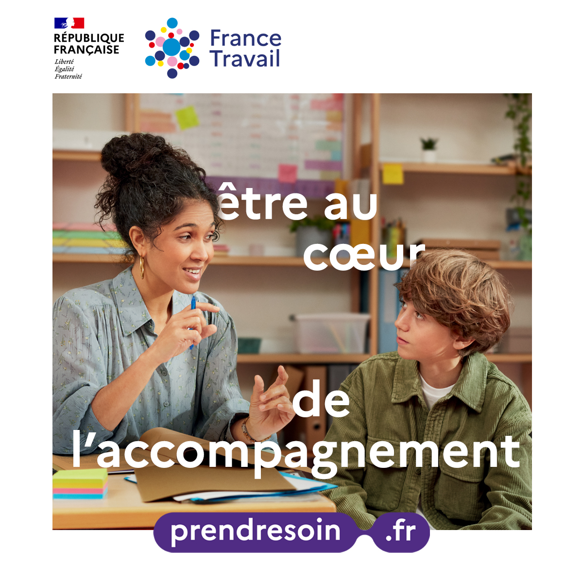 wizbii's tweet photo. Avec https://t.co/2HE9p90wpN de @FranceTravail : découvrez les métiers 𝗱𝘂 𝘀𝗼𝗶𝗻 𝗲𝘁 𝗱𝗲 𝗹'𝗮𝗰𝗰𝗼𝗺𝗽𝗮𝗴𝗻𝗲𝗺𝗲𝗻𝘁 𝘀𝗼𝗰𝗶𝗮𝗹, trouvez une formation et accédez à +100 000 offres d’emploi partout en France. Envie de donner un nouvel élan à votre parcours ? Foncez ! https://t.co/laBqn84RHv