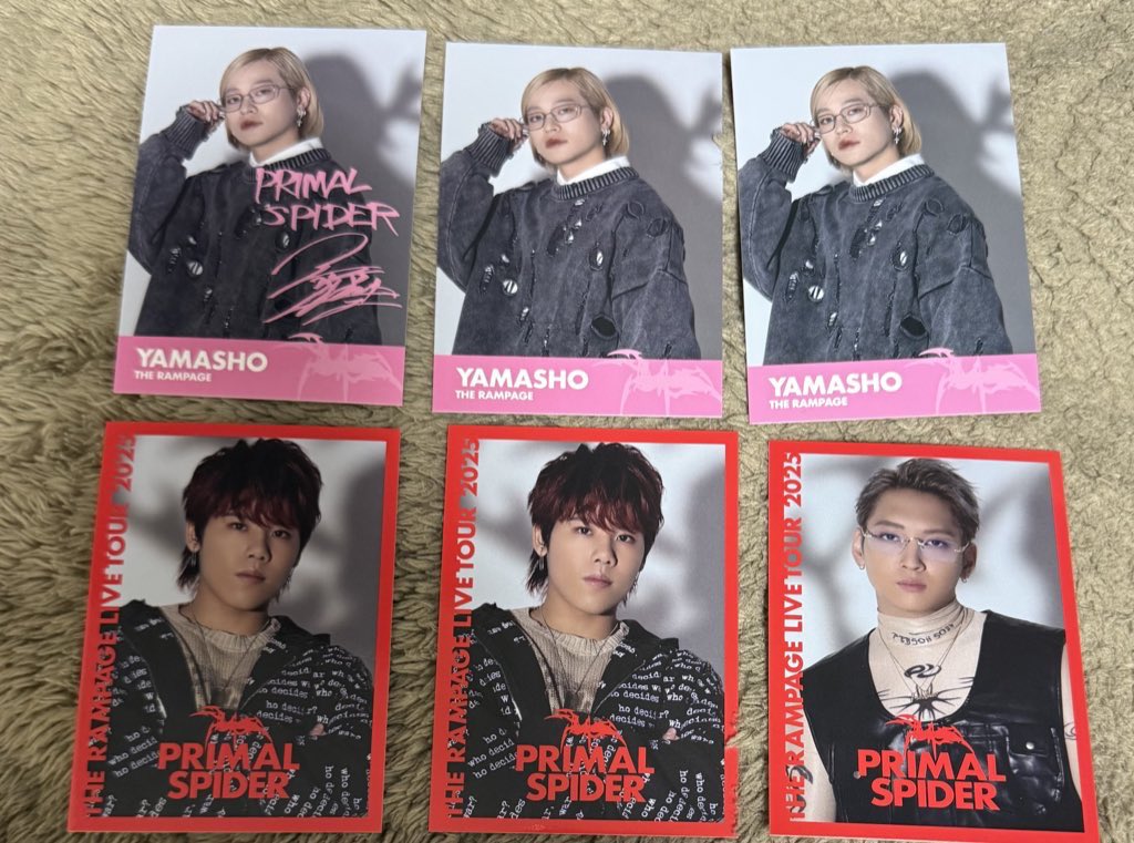 _ldh_kzm's tweet photo. THE RAMPAGE LIVE TOUR 2025 PRIMAL SPIDER ランペ フォトカ アクスタ 交換 

【求】川村壱馬(シクレ優先)

【譲】神谷健太 山本彰吾 鈴木昂秀 後藤拓磨

郵送でのお取引可能な方お気軽にお声掛けください🙏🏻 https://t.co/uOsk4oOQBO