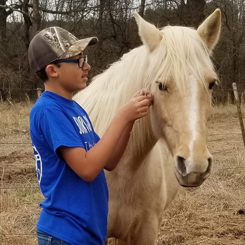 Diegoranchinc's tweet photo. Another young man who talks because of Diego Ranch (on the 1st day) Is this worth making a donation or purchasing a t shirt?  ONLY 5 DAYS LEFT 

CLICK ON THE LINK TO SHOW YOUR SUPPORT 👉👉👉👉 https://t.co/AXkw8nj2T6 https://t.co/b38CGww0Z8