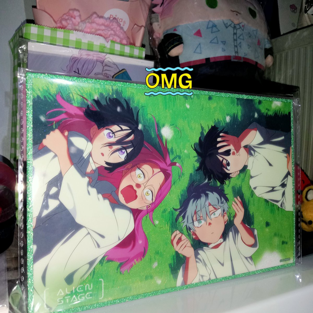 aaagimeongge's tweet image. thank u so much po @loevdate for hosting the ipstar alnst go and for being accommodating esp when i had queries 🥹🫶 #thx926 

i want to eat this shikishi SO BAD