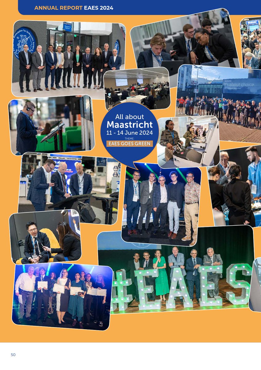 EAES_eu's tweet photo. The #EAES Annual Report 2024 is now available online! Check out all EAES accomplishments, such as #EAES2024, #SIS2024, #RisingStarsAcademy, #Fellowships and #Guidelinescommittee. Thanks for being part of the #EAESFamily! The Annual Report is available via https://t.co/gt0zn5tXe4 https://t.co/18dNVrCXWX