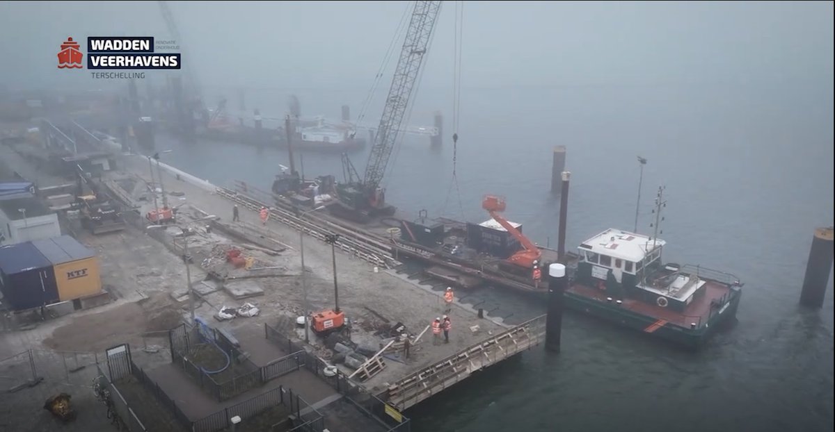 Mooie video-update van de voortgang van de werkzaamheden van <a href="/SPIENederland/">SPIE Nederland</a>, <a href="/deboerendegroot/">De Boer & De Groot civiele werken</a> en <a href="/Schageninfra/">Schageninfra</a> in de veerhaven van Terschelling! 

🎥 youtube.com/watch?v=5ubg8o…

#CombinatieVeerhavens #terschelling #opdegrensvanlandenwater