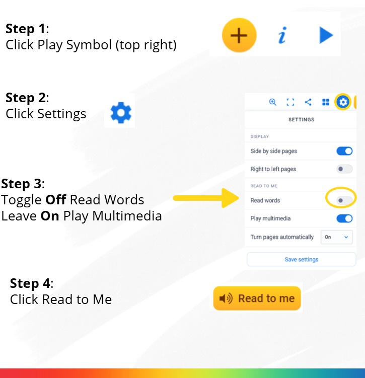 TDSB_AT's tweet photo. π₯#HotTipsTuesday Want Ss to hear your voice reading @appbookcreator books instead of the computer? Or, have Ss create audiobook versions of their stories that classmates can listen to? How? Add a recording to each page. Turn off "Read words" in settings.
#studentvoice #UDL https://t.co/TGMalDT24B