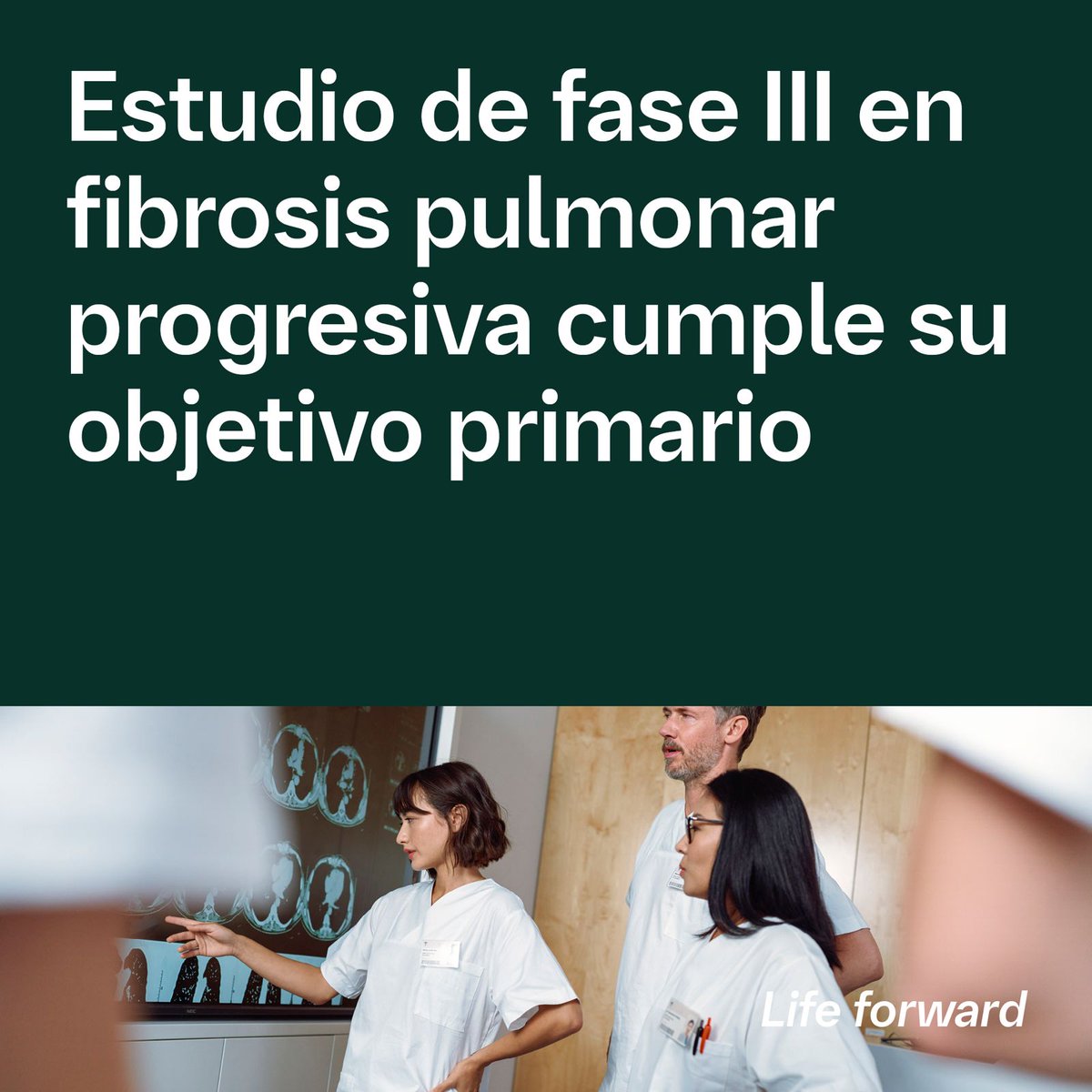 #NOTICIAS: El estudio de fase III FIBRONEER™-ILD, en personas que viven con fibrosis pulmonar progresiva (FPP), ha alcanzado su objetivo primario. La FPP es una afección grave que puede causar daño pulmonar irreversible y deterioro continuo de la función pulmonar.

Más