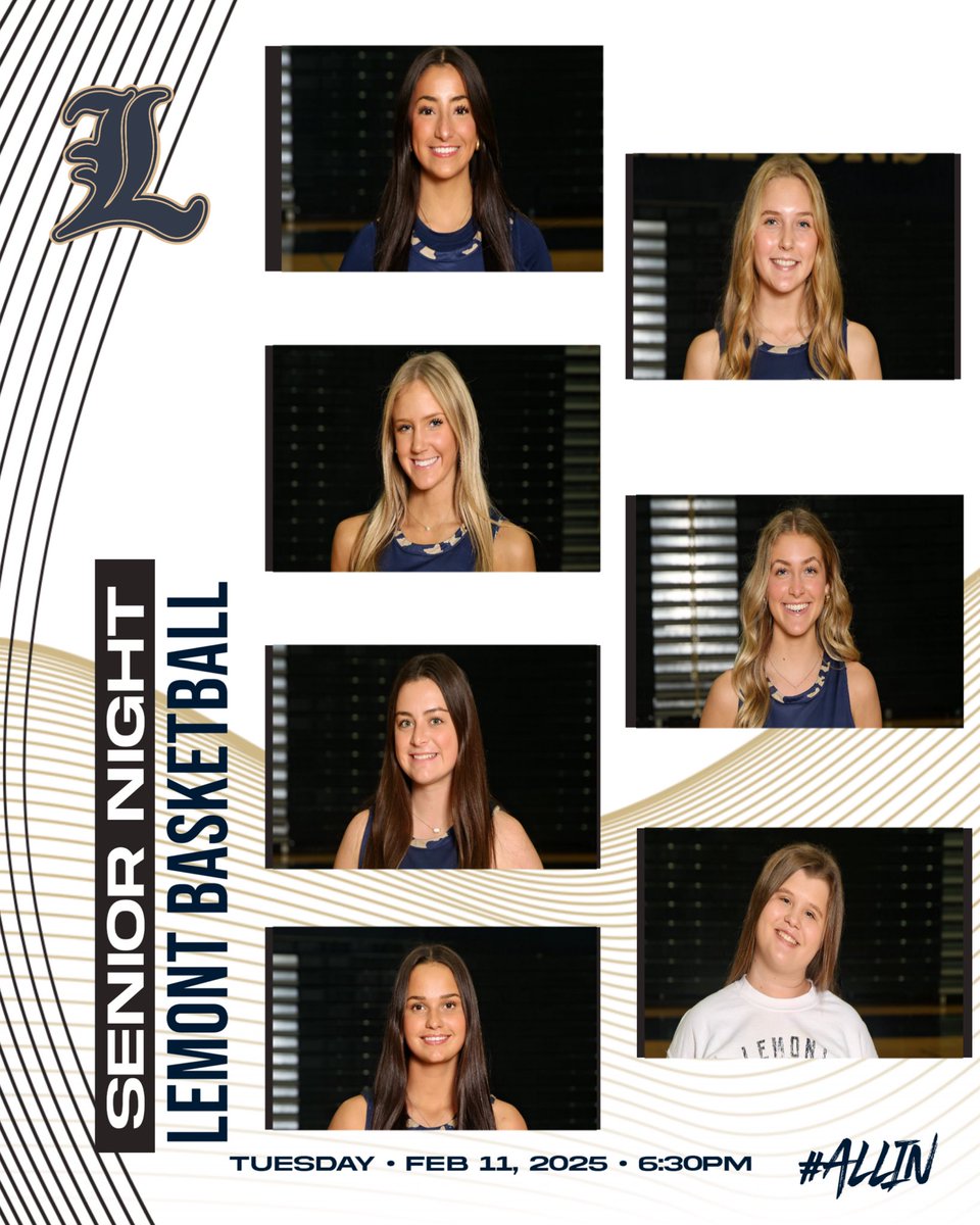 Can’t wait to celebrate our Seniors! #ALLIN <a href="/LHS_Girls_bball/">LHS Girls Basketball</a> <a href="/LHS210Athletics/">Lemont Athletics</a>