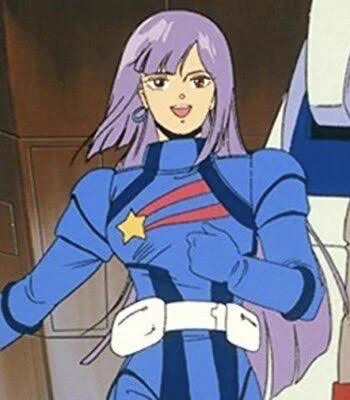 宇宙世紀ガンダムの中ではルー・ルカはかなり美人で好き 