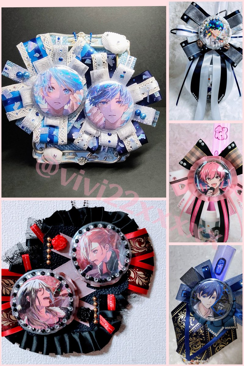 ハンドメイド オーダー受付ページ ♡デニムりんごわんこ パネル