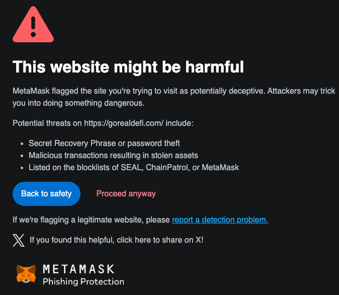 UniversalXBob's tweet photo. Trying to get to Real DeFi via https://t.co/L6uYpeLHJv but Metamask and Phantom are blocking my access! Yet another case of gatekeeping  #HEX and #PulseChain or wtf is going on here?! ...
@rhmaximalist buddy do you know? https://t.co/nAWE5kawWM