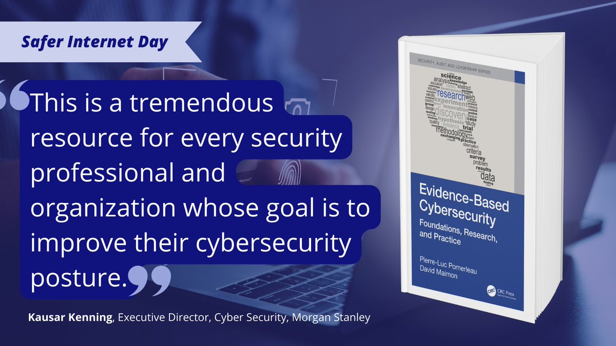 Spotlight #SafterInternetDay with us 🛜

The prevalence of cyber-dependent crimes that can only be performed using a computer has significantly increased in the last two decades on a global scale 🌍

Learn more here 📘spr.ly/6018xF0zK

<a href="/tandfSTEM/">T&F STEM</a> <a href="/PLPOM/">Pierre-Luc Pomerleau, Ph.D.</a> <a href="/david_maimon/">David Maimon</a>
