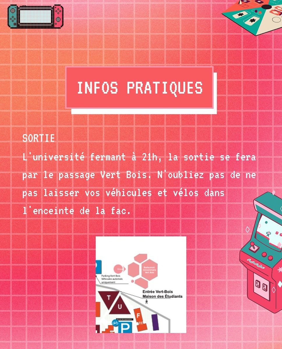 GAME LOUNGE 4.2 : Saint-Valentin
On se retrouve le Jeudi 13 Février, de 18h à 00h

- 100 jeux de société
- deux consoles sur grand écran (Nitendo Switch, Xbox série X)
- borne d'arcade +2000 jeux
- jeu de rôle (Loups-garous)

La buvette sera à votre disposition toute la soirée !