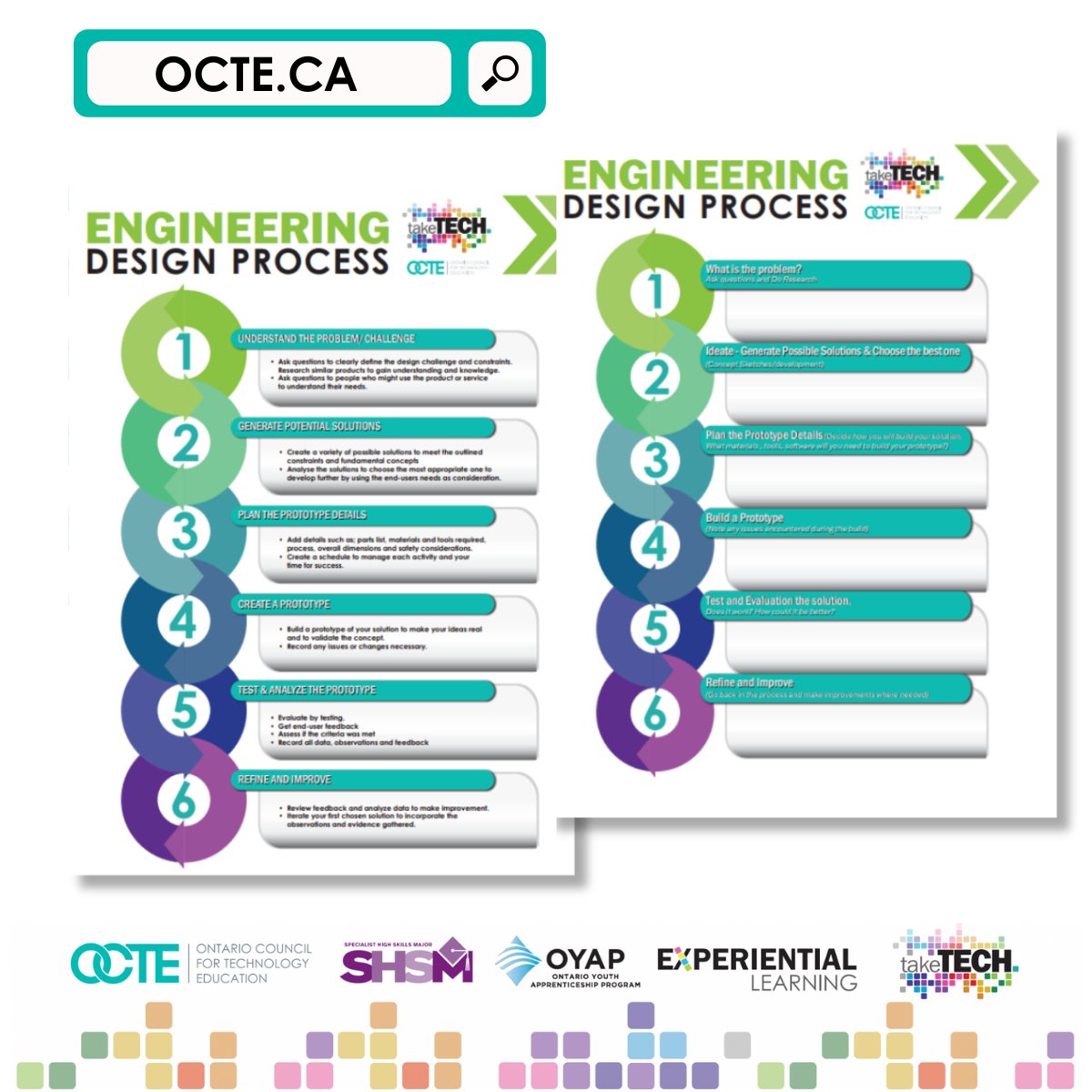 Teaching the TAS course this semester?

We’ve launched a new resource to guide you &amp; your students through the Engineering Design Process (EDP) in the classroom! 

Use, adapt, or modify these resources to best fit your classroom needs!

#STEM #EngineeringDesignProcess #TeachTech