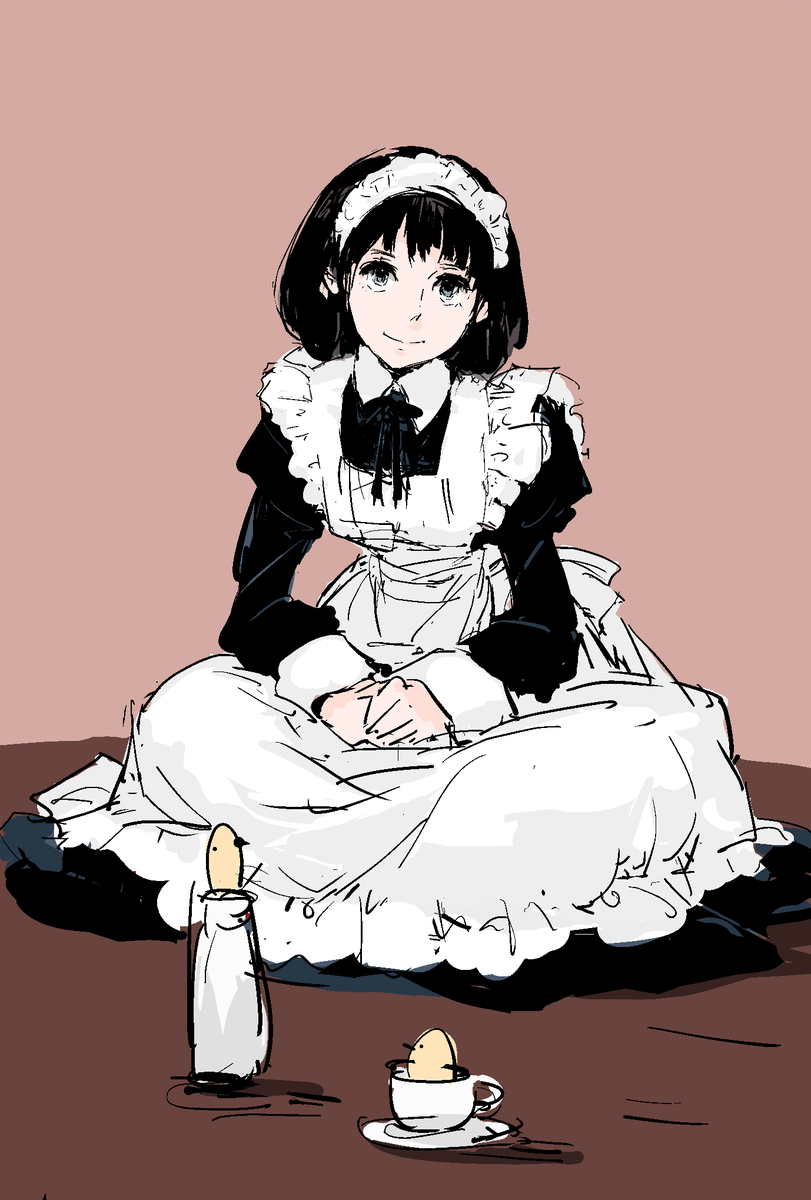 「」|何処ゆきのイラスト