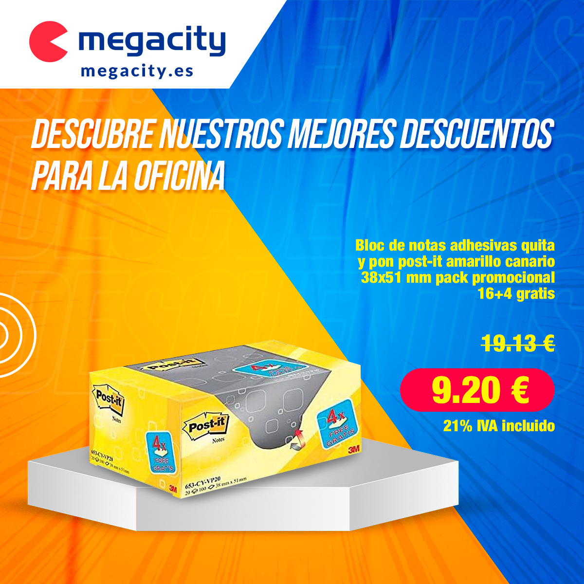 Material de Oficina y Material Escolar Megacity tweet media