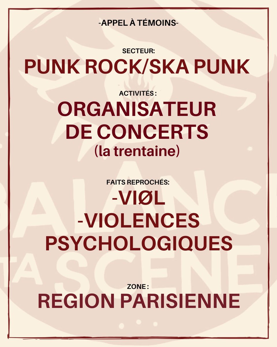 BalanceTaScene's tweet image. A diffuser autour de vous.
Si vous reconnaissez cette personne, vous pouvez nous contacter via notre formulaire anonyme en bio
On vous croit, vous n'êtes pas seul•es