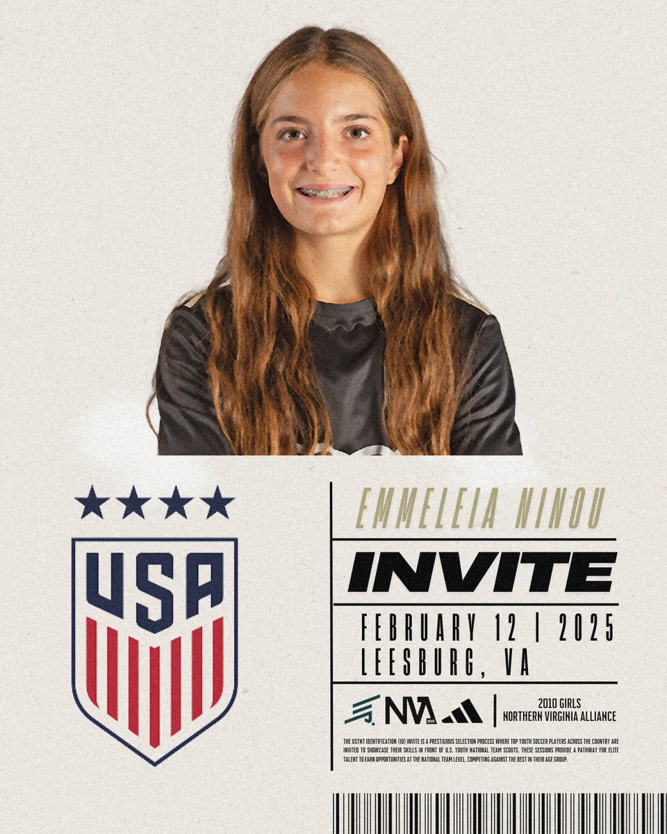 🚨 Double the talent. Double the grind. 🚨

Our 2009 &amp; 2010 NVA girls are heading to the USYNT ID Session, showing once again that hard work, passion, and dedication set the standard. The future is bright, and we can’t wait to see them shine on the big stage!