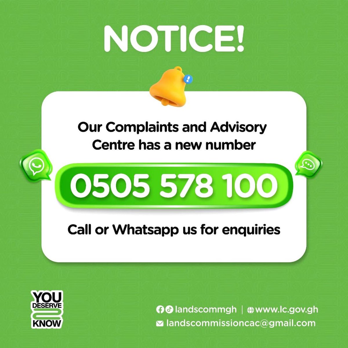 Lands Commission - Ghana tweet media