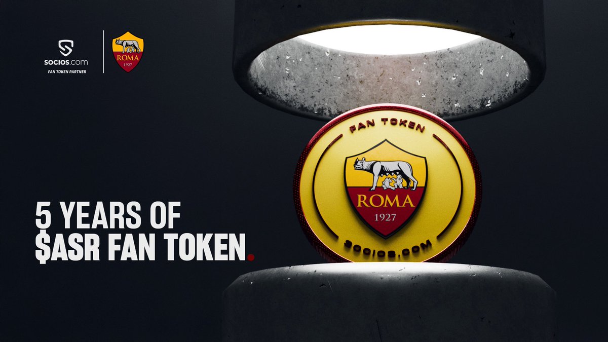 5 years, feels like yesterday.

From the first poll, to the biggest experiences, the journey of $ASR has more to come.

Grazie mille! 🇮🇹