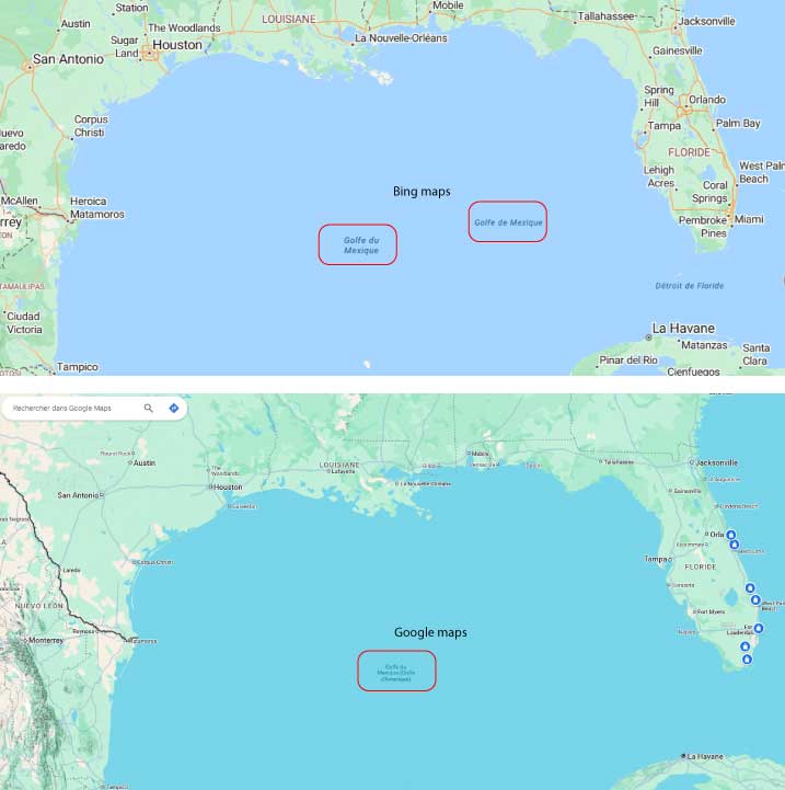Bing Maps vs Google Maps !!!