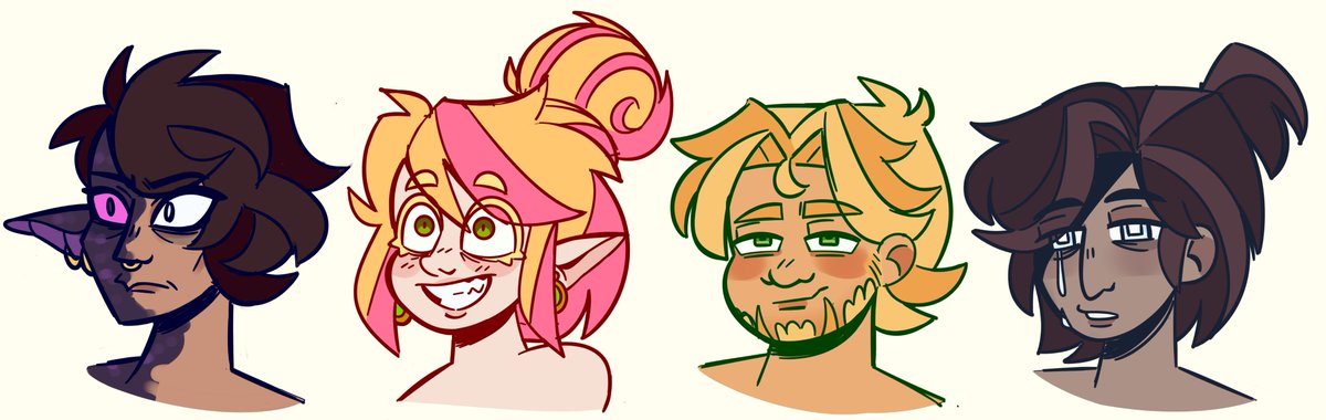 fanart for niche minecraft roleplay series from a decade ago. the entire fanbase (a handful of people) get a cookie each for having a huge brain and fantastic taste
some inspiration taken from <a href="/varitism/">!! 🦋</a>'s lovely designs
#thehauntedminecraft #thehauntedfanart