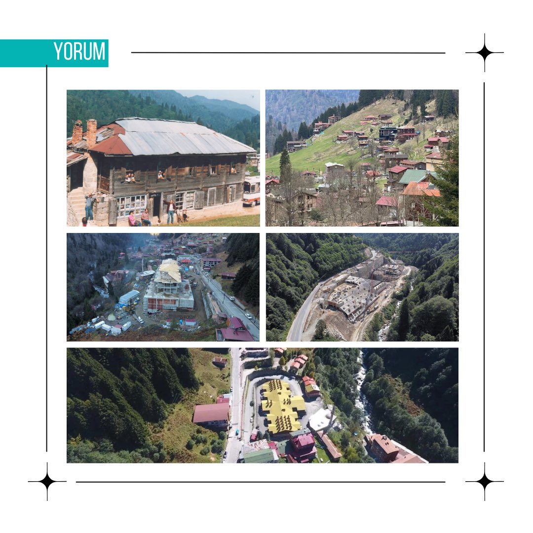 Serbest Mimar'ın 54. sayısındaki "Yorum" bölümünde A. Melih Öksüz "Kırsal-Doğal Turizm Alanı Olarak Ayder Yerleşmesi: Planlama, Yapılaşma" yazısında Ayder Yaylası'nda gerçekleşen uygulamalardan ve planlama sürecinde yapılan hatalardan söz ediyor.

tsmd.org.tr/_files/ugd/38f…