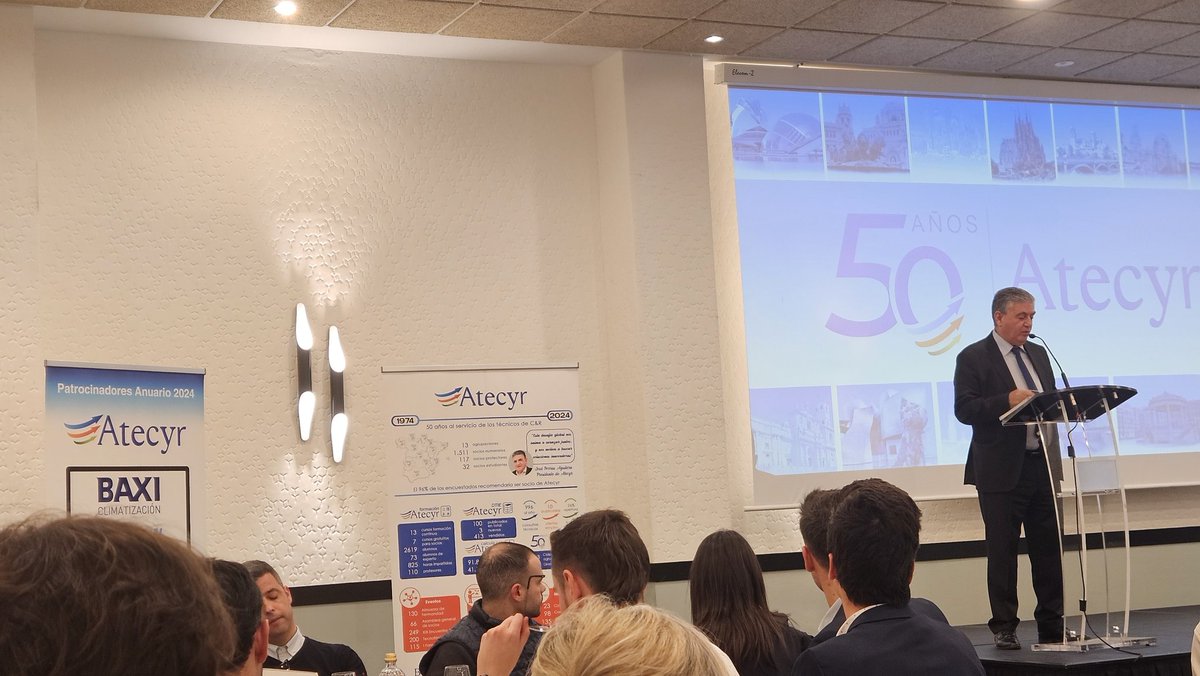 Un placer participar en el Almuerzo de Hermandad de <a href="/Atecyr/">Atecyr</a> . Orgulloso de ser parte de esta asociación. <a href="/BAXI_ES/">BAXI</a>