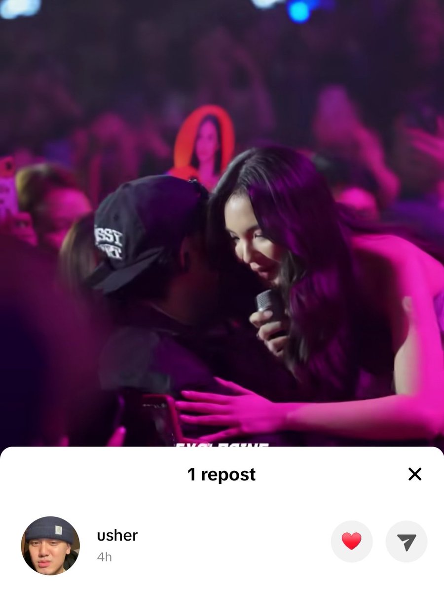 iconicnaddie's tweet photo. hindi raw natuwa si usher HAHAHAHA ayan, nirepost tuloy issue ka kasi e 🤪 https://t.co/cw8Jfsly5S