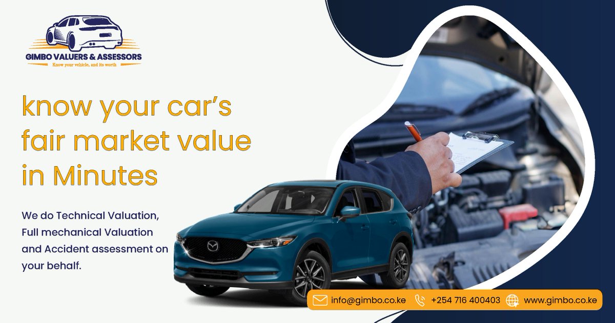 Gimbo_Limited's tweet image. Know your vehicle value .We welcome you to Gimbo Limited a home for car tracking, vehicle inspection, Valuation, Fuel Monitoring, Assessment
#cars #fuelmonitoring #valuation #tracking #realtimeassistance #vehicle #dash #dashcamera #userfriendly #gimbovaluation #djibouti #sonko