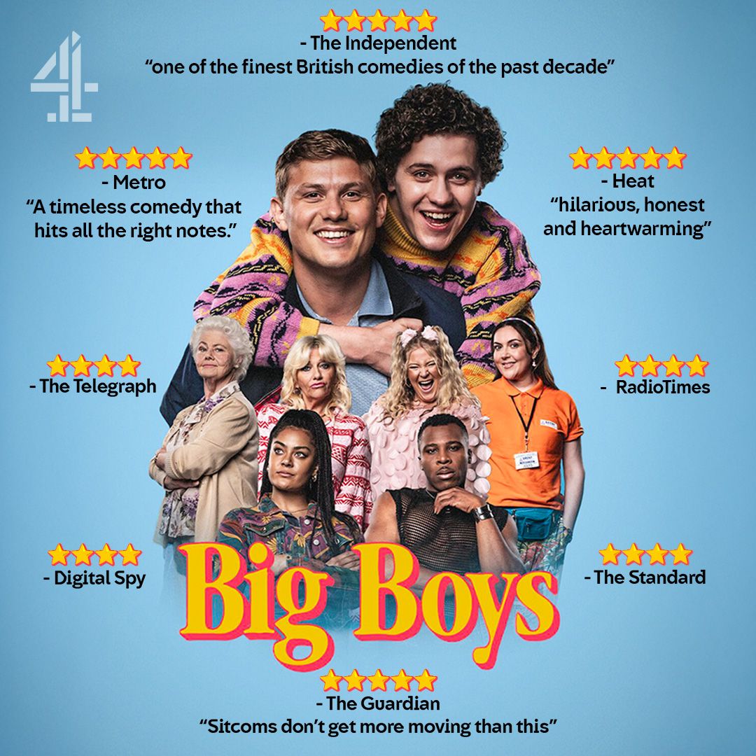 Channel 4 (@channel4) on Twitter photo Catch up with all six brand new episodes from the third and final series of #BigBoys on Channel 4 now Catch up with all six brand new episodes from the third and final series of #BigBoys on Channel 4 now