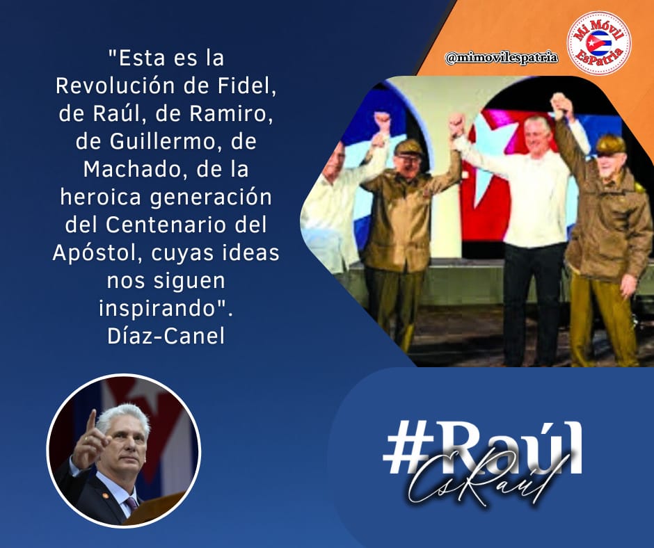 Esta es la Revolución cubana, libre y soberana como nuestras palmas. #YoSigoAMiPresidente #SanctiSpíritusEnMarcha <a href="/Barbara78904587/">BarbaraRojas</a> <a href="/LiannaMartnez/">Lianna Martínez</a> <a href="/HospitalPs57596/">Hospital Psiquiátrico Docente Provincial SSp</a> <a href="/EscobarNirma/">Nirma Escobar Cabrera</a>