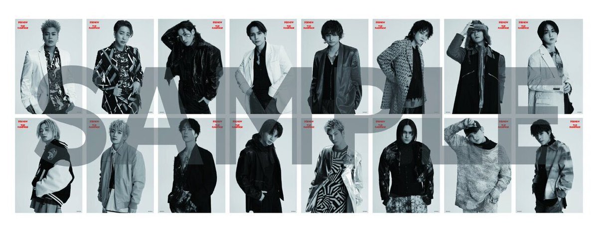 特典デザイン解禁‼️ 『THE RAMPAGE LIMITED LIVE 2024 *p(R)ojectR