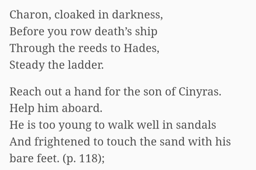 This ancient Greek epitaph for a child...