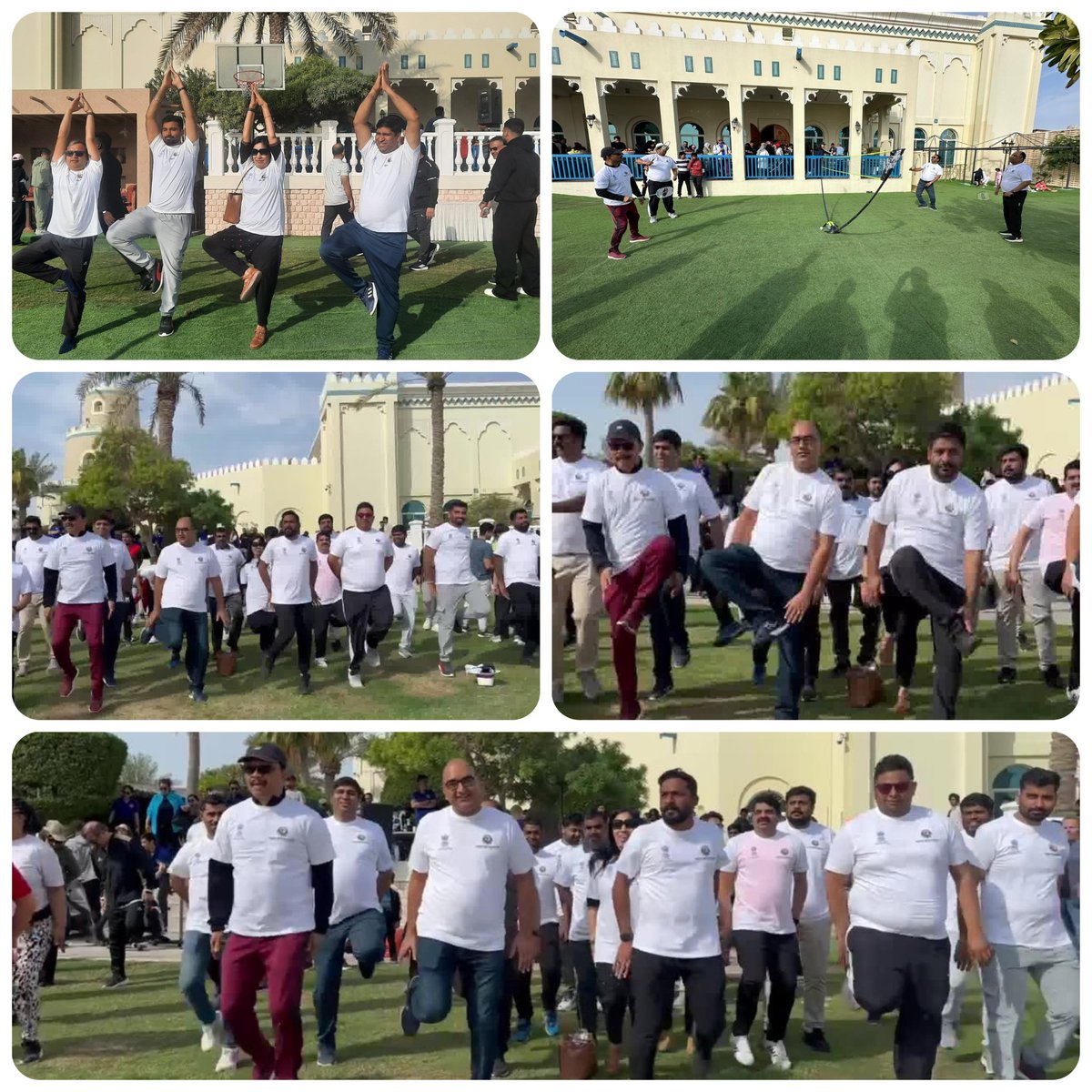 India in Qatar tweet media