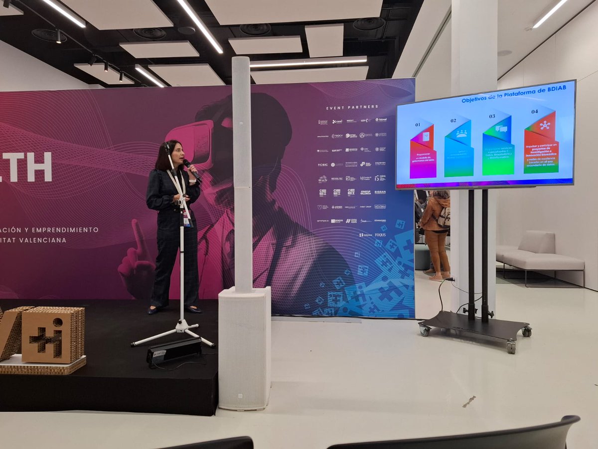 📸Estamos en #CVIHealthDay con una amplia representación de proyectos, plataformas y startups que lideran la innovación en salud

💡Desde Big Data y ciencia de datos hasta terapias avanzadas, proyectos que transforman el diagnóstico, los tratamientos y la gestión hospitalaria