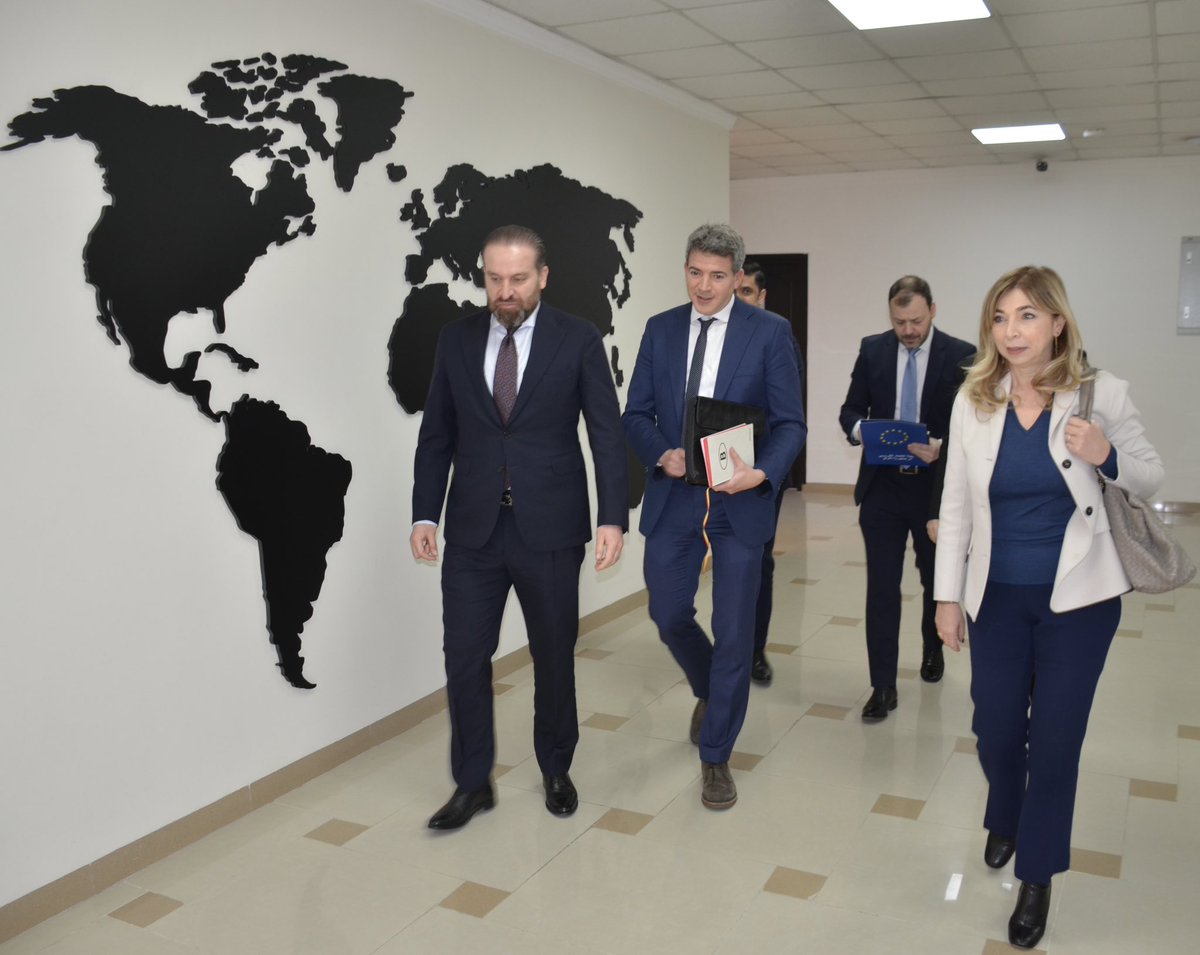 A pleasure to welcome the #EU delegation, led by Ms. Gili, Dep. Managing Director of MENA. We had a productive exchange on the political dynamics in #KRI and #Baghdad, including relations, government formation after KRG elections, the budget, and the political situation in Syria.