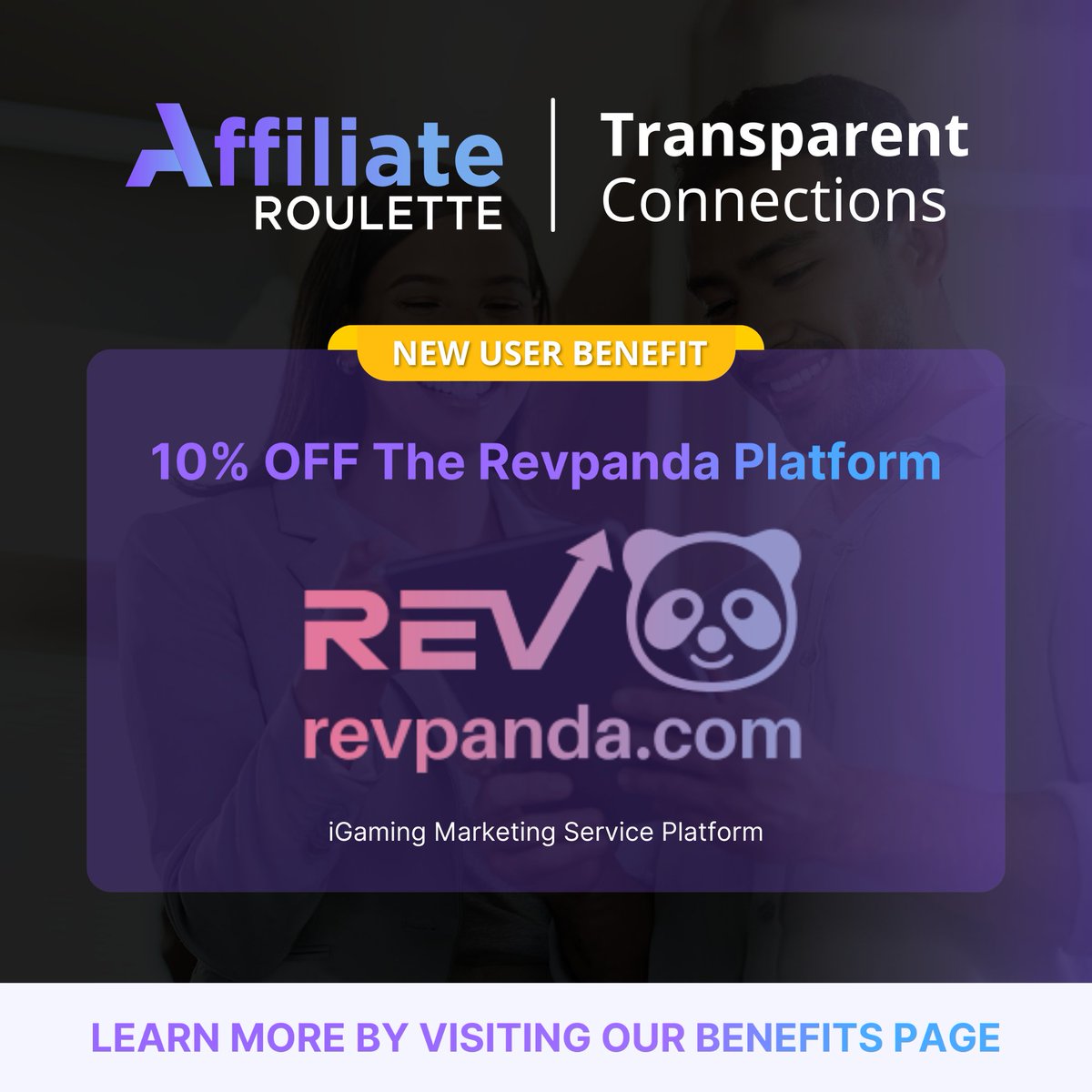 Affiliate Roulette x <a href="/revpanda_group/">Revpanda Group</a>

As an Affiliate Roulette user, you get 10% off all Rev Panda services!

Ready to take your business to the next level? Visit our Benefits Page to claim your exclusive discount: affiliateroulette.com/benefits

#igaming #affiliateroulette