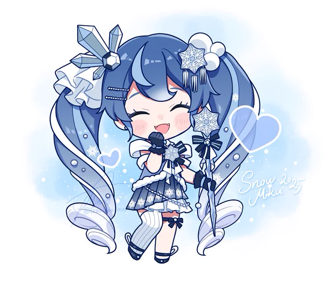  #雪ミク2025  