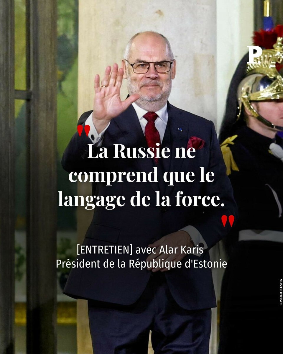 Le Point (@lepoint) on Twitter photo De passage à Paris pour le sommet sur l’#IA, le président estonien <a href="/AlarKaris/">Alar Karis</a> analyse les défis technologiques et sécuritaires de son pays, en première ligne face à la #Russie
Entretien ➡️ l.lepoint.fr/PRE
Par <a href="/Eberretta/">emmanuel berretta</a> De passage à Paris pour le sommet sur l’#IA, le président estonien <a href="/AlarKaris/">Alar Karis</a> analyse les défis technologiques et sécuritaires de son pays, en première ligne face à la #Russie
Entretien ➡️ l.lepoint.fr/PRE
Par <a href="/Eberretta/">emmanuel berretta</a>