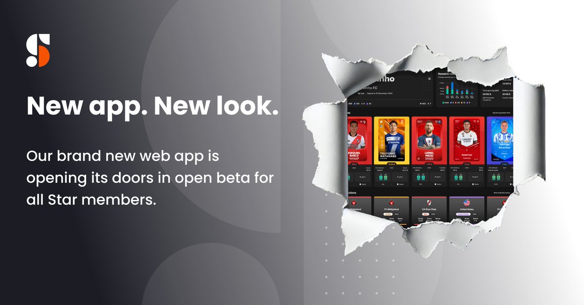 ⭐️We are excited to announce the beta launch of our newly designed web app, exclusively for SorareData Star members! ⭐️

Dive in, explore the new look, and share your feedback to help us perfect it.

Learn more 👉 medium.com/@soraredata/th…

Try it now 👉 beta.soraredata.com