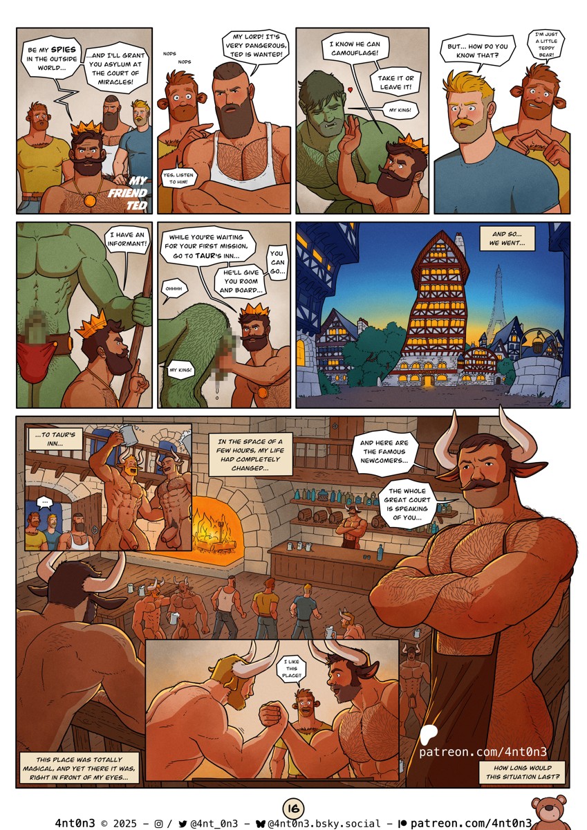 Taur's Inn -- My Friend Ted, page 16