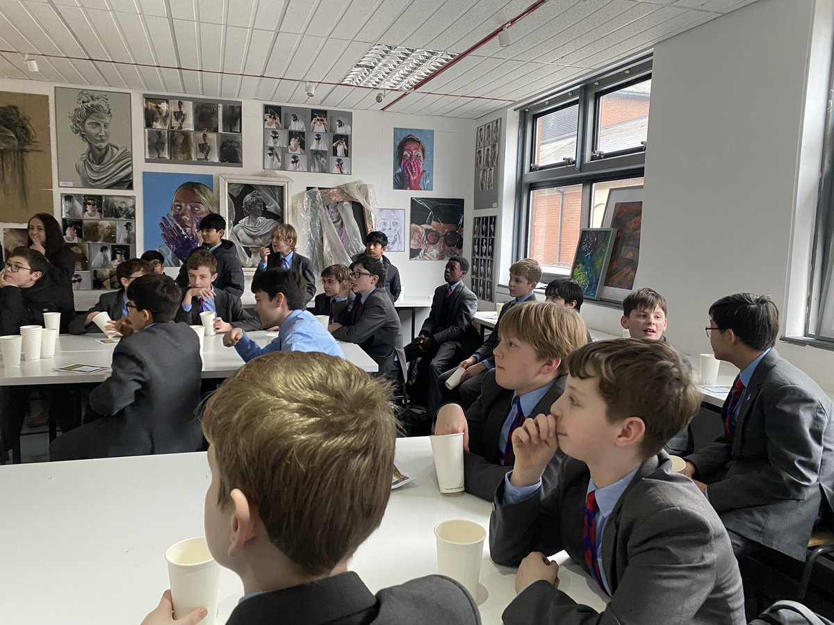 Culture Week at LGS- Anime is a real hit with the boys- thank you Howl for the Moving Castle!