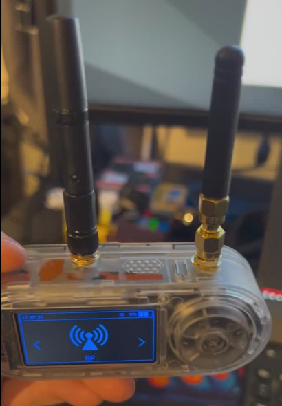 giammaiot2's tweet image. LilyGo T-Embed for SDR

From GitHub
github.com/search?q=LilyG…

Installed external #antennas for the #wifi &amp;amp; #subghz #cc1101
instagram.com/thecoretech/re…

CC1101 External Antenna Upgrade
youtube.com/watch?v=NynFvJ…

Installing an NRF24
youtube.com/watch?v=aAKnJp…

#SoftwareDefinedRadio #SDR