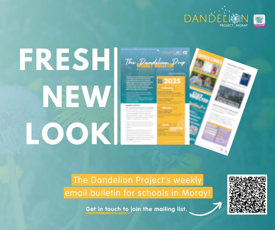 📣 For schools: The Dandelion Drop has a fresh new look and this week's issue is ready to land!

📩 Not on the mailing list yet? Sign up now to stay in the loop and receive it straight to your inbox.

🌱 Small updates that make a difference, planting seeds of support each week.
