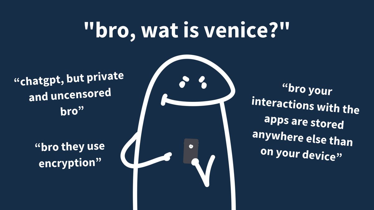 "bro, wat is venice"

An explanation of <a href="/AskVenice/">Venice</a>, in (very) simple terms. 🧵 $VVV